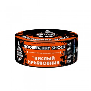 Заказать кальянный табак Табак BlackBurn Gooseberry Shock (Кислый Крыжовник) 100г онлайн с доставкой всей России